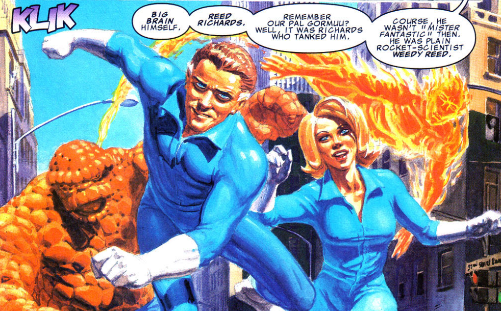 The Fantastic Four leap into action in Conspiracy