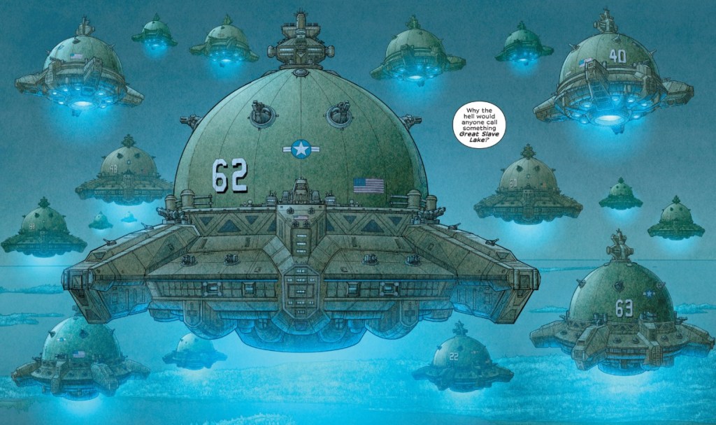 The American fleet in We Stand on Guard