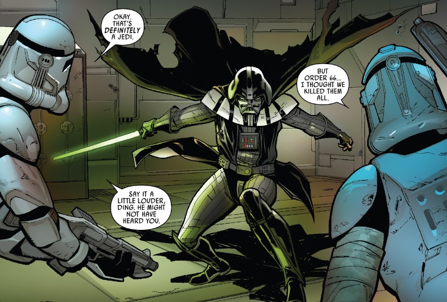 How did Darth Vader get his&nbsp;lightsaber?