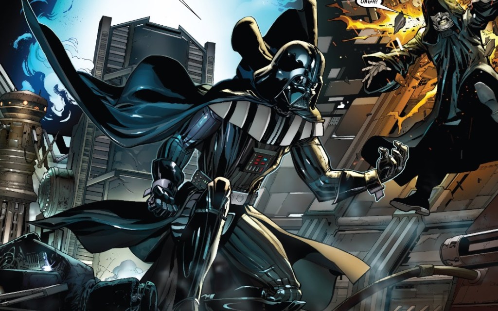 Anakin awakens to find himself disfigured and without Padme.