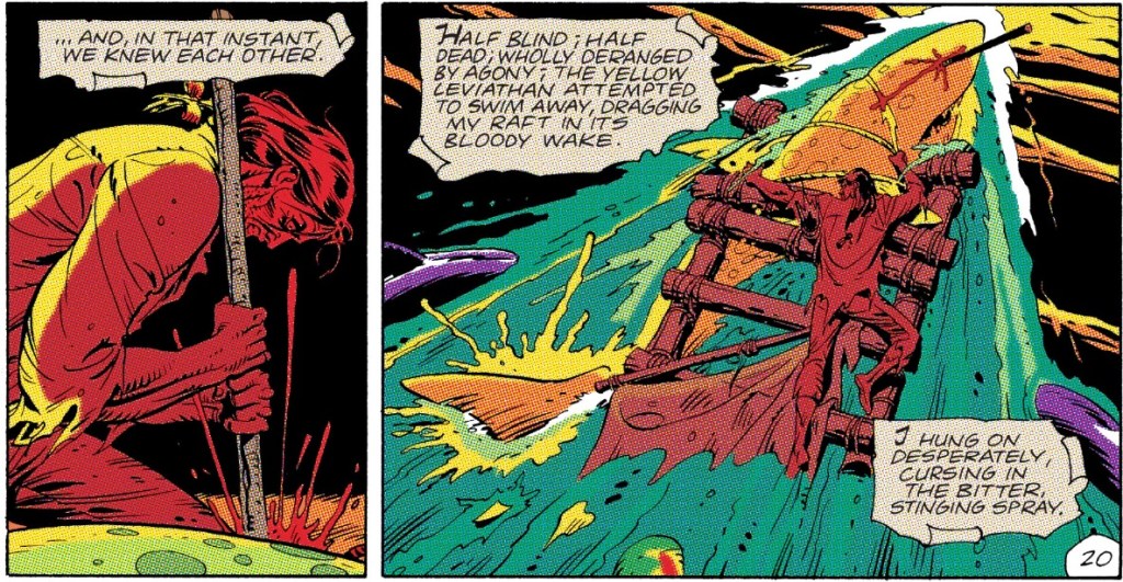 The survivor rides the pale 'horse'