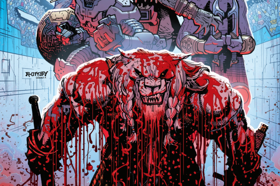 Battle Beast 2 cover by Ryan Ottley and Annalise Leoni