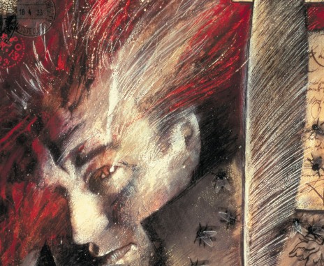 Zoomed in section of Hellblazer 1 showing John Constantine