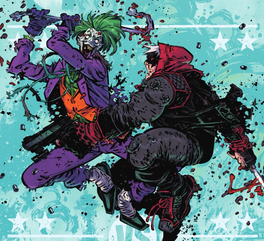 Cover of DC K.O: Red Hood vs The Joker illustrated by Jorge Corona