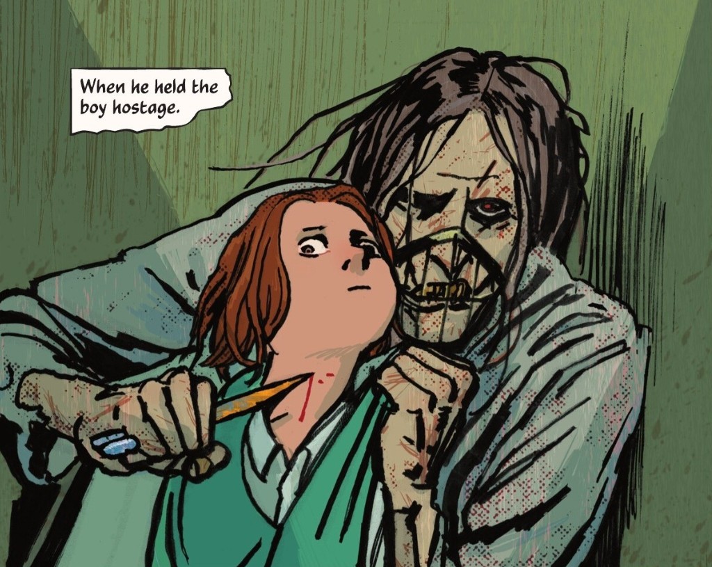 Jack Grimm is held hostage by Jack Doe